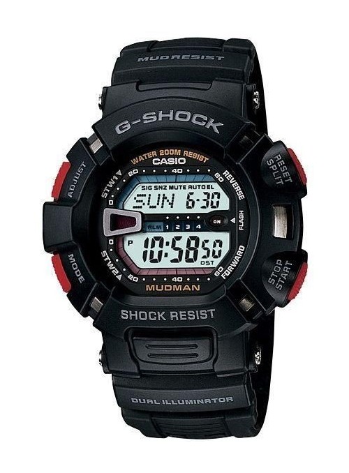 Casio G-Shock Mudman Men&#039;s Digital Resin Band Watch - G-9000-1V